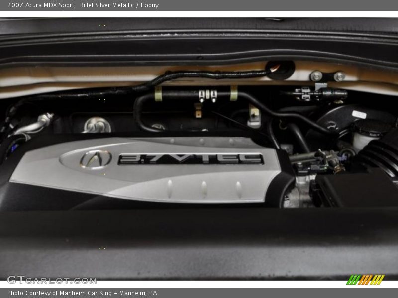 Billet Silver Metallic / Ebony 2007 Acura MDX Sport