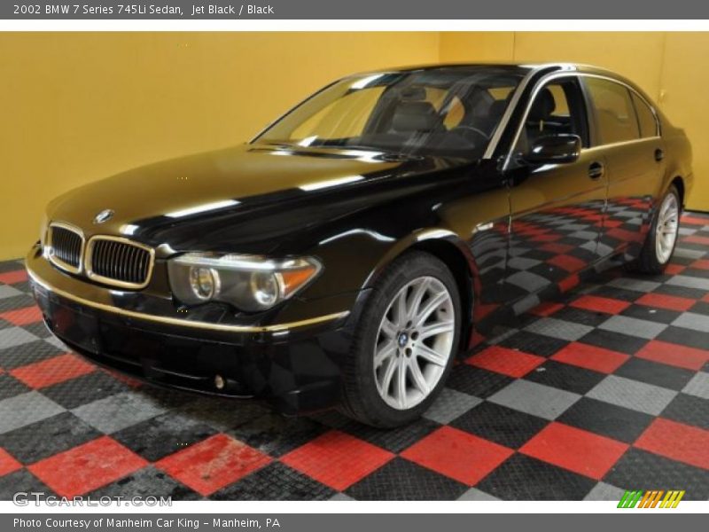 Jet Black / Black 2002 BMW 7 Series 745Li Sedan