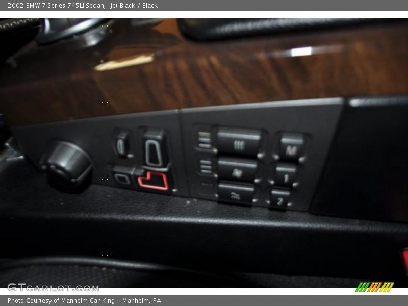 Jet Black / Black 2002 BMW 7 Series 745Li Sedan