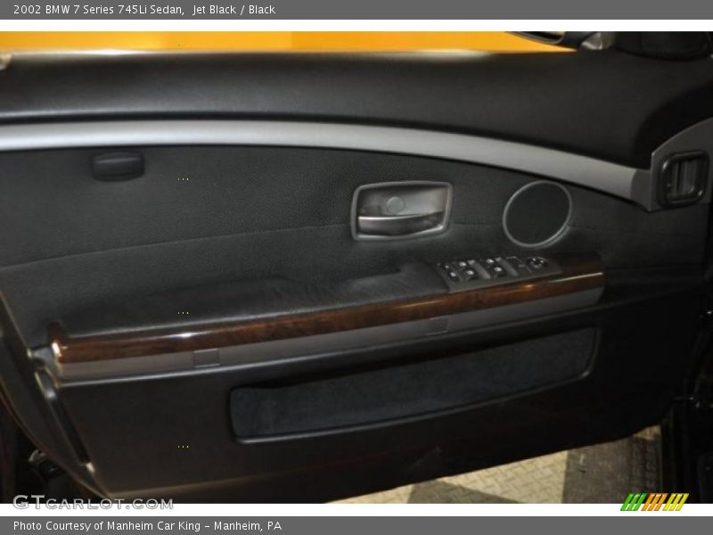 Jet Black / Black 2002 BMW 7 Series 745Li Sedan
