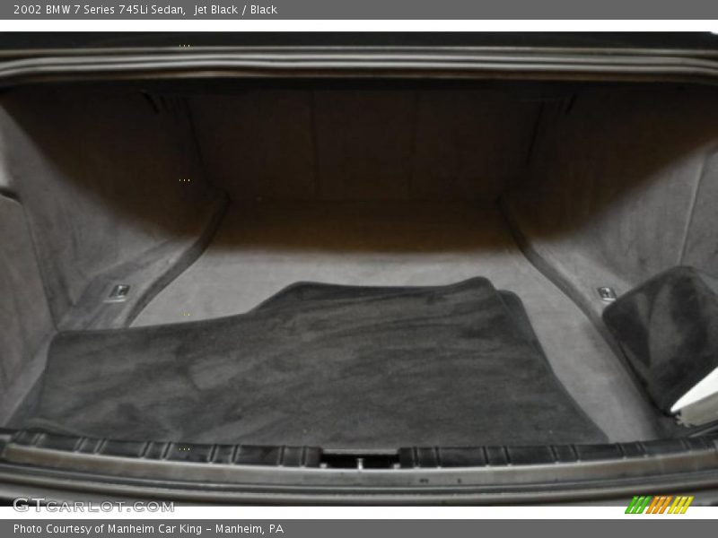Jet Black / Black 2002 BMW 7 Series 745Li Sedan