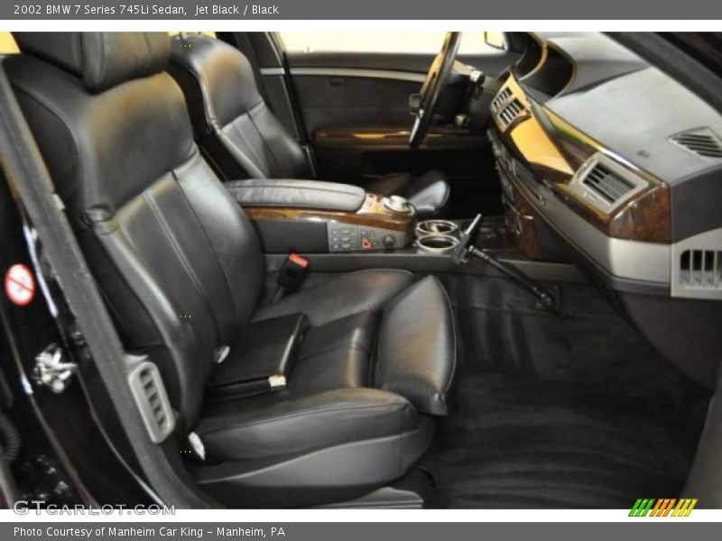  2002 7 Series 745Li Sedan Black Interior