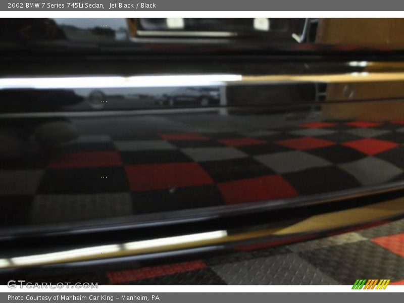 Jet Black / Black 2002 BMW 7 Series 745Li Sedan