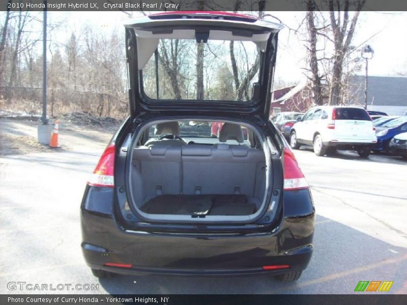 Crystal Black Pearl / Gray 2010 Honda Insight Hybrid LX