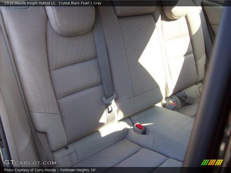 Crystal Black Pearl / Gray 2010 Honda Insight Hybrid LX