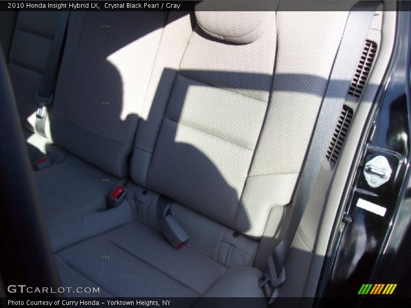 Crystal Black Pearl / Gray 2010 Honda Insight Hybrid LX