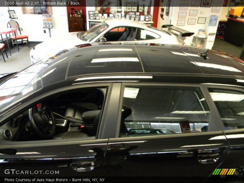 Brilliant Black / Black 2008 Audi A3 2.0T