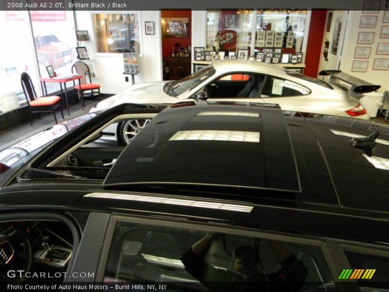 Brilliant Black / Black 2008 Audi A3 2.0T