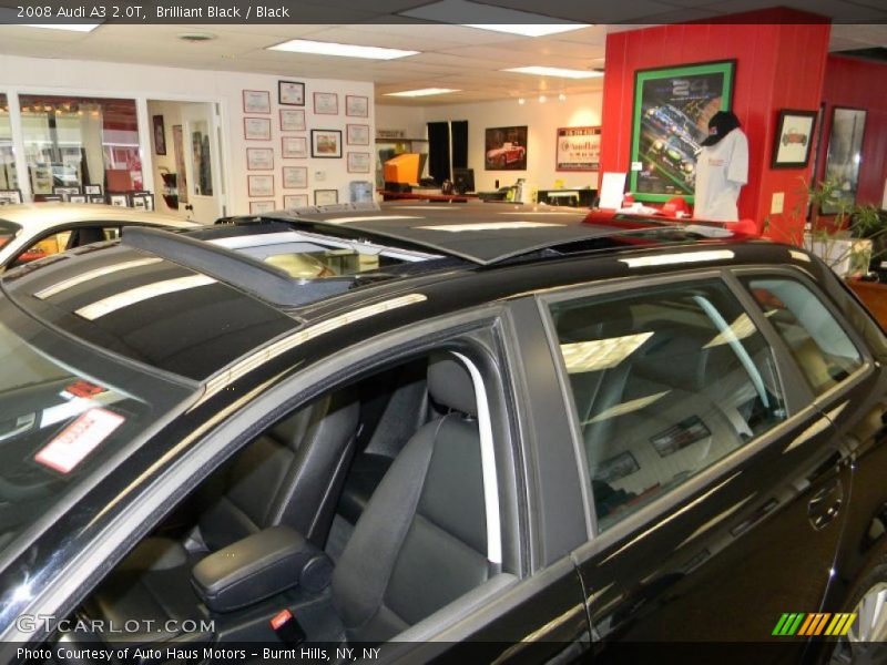 Brilliant Black / Black 2008 Audi A3 2.0T