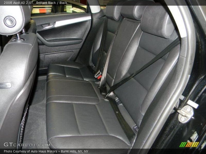 Brilliant Black / Black 2008 Audi A3 2.0T