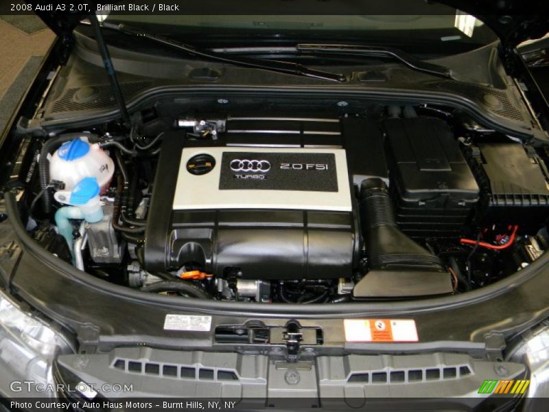 Brilliant Black / Black 2008 Audi A3 2.0T