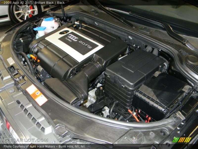 Brilliant Black / Black 2008 Audi A3 2.0T