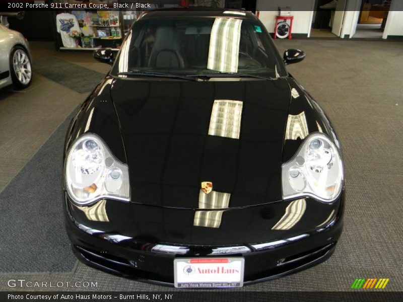 Black / Black 2002 Porsche 911 Carrera Coupe