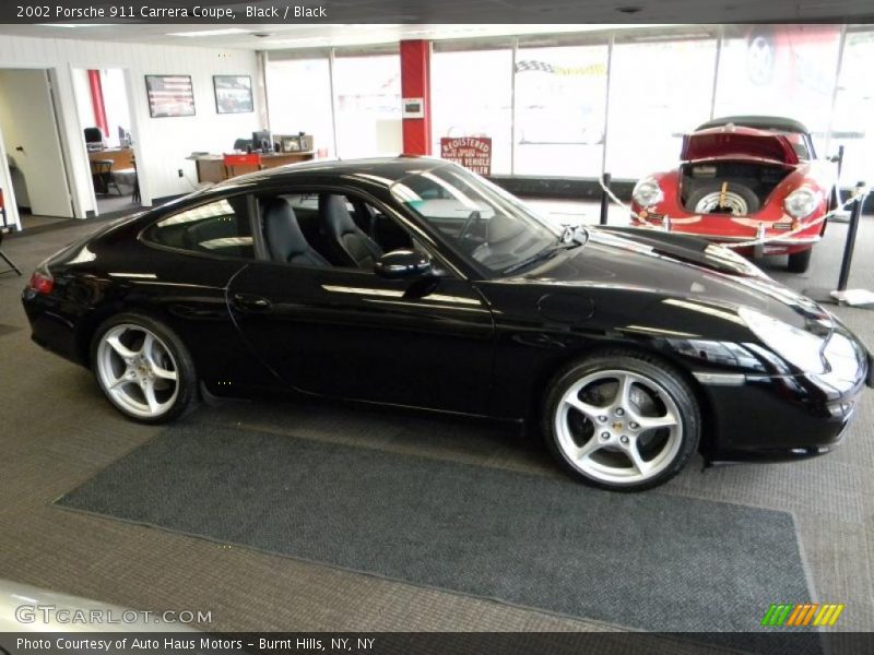 Black / Black 2002 Porsche 911 Carrera Coupe