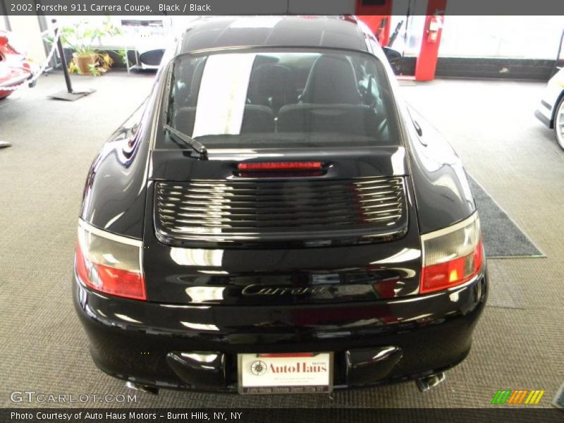 Black / Black 2002 Porsche 911 Carrera Coupe