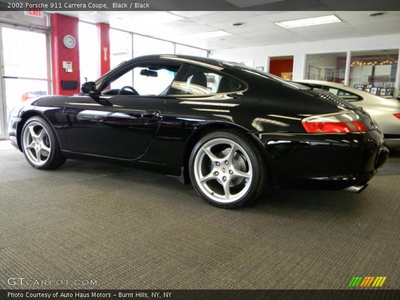 Black / Black 2002 Porsche 911 Carrera Coupe