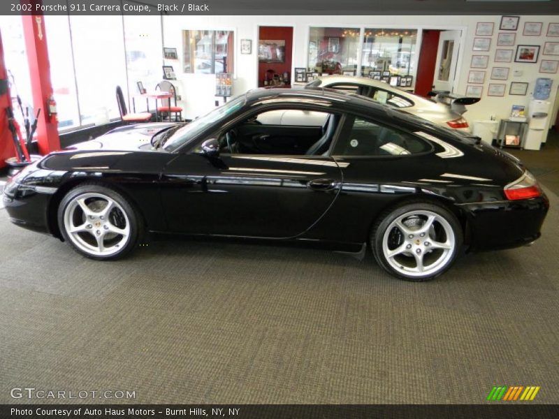 Black / Black 2002 Porsche 911 Carrera Coupe