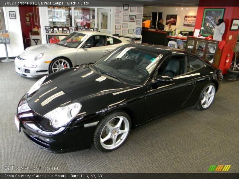 Black / Black 2002 Porsche 911 Carrera Coupe