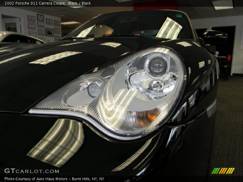 Black / Black 2002 Porsche 911 Carrera Coupe