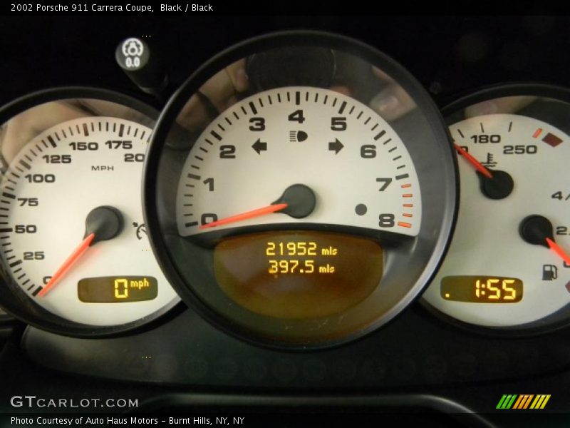 Black / Black 2002 Porsche 911 Carrera Coupe