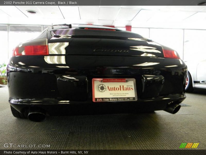 Black / Black 2002 Porsche 911 Carrera Coupe