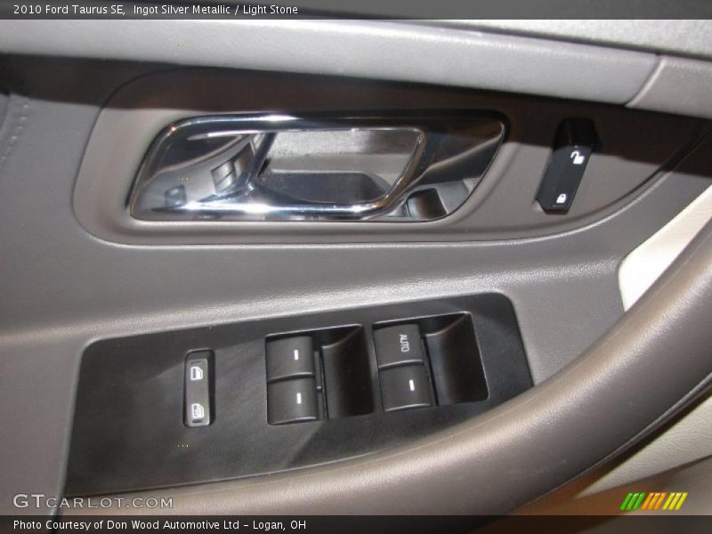 Ingot Silver Metallic / Light Stone 2010 Ford Taurus SE