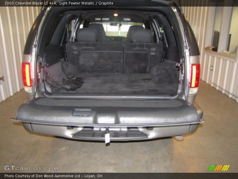 Light Pewter Metallic / Graphite 2003 Chevrolet Blazer LS 4x4