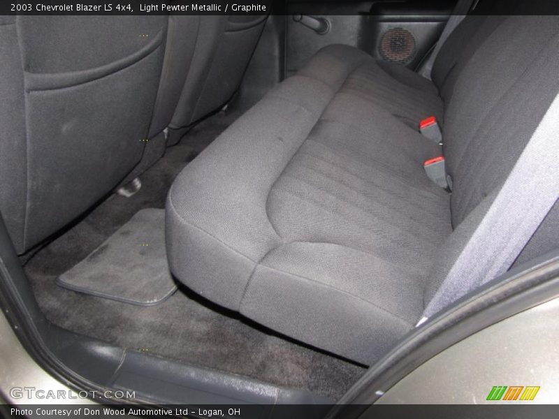 Light Pewter Metallic / Graphite 2003 Chevrolet Blazer LS 4x4
