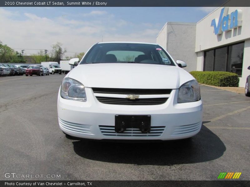 Summit White / Ebony 2010 Chevrolet Cobalt LT Sedan