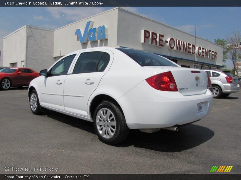 Summit White / Ebony 2010 Chevrolet Cobalt LT Sedan