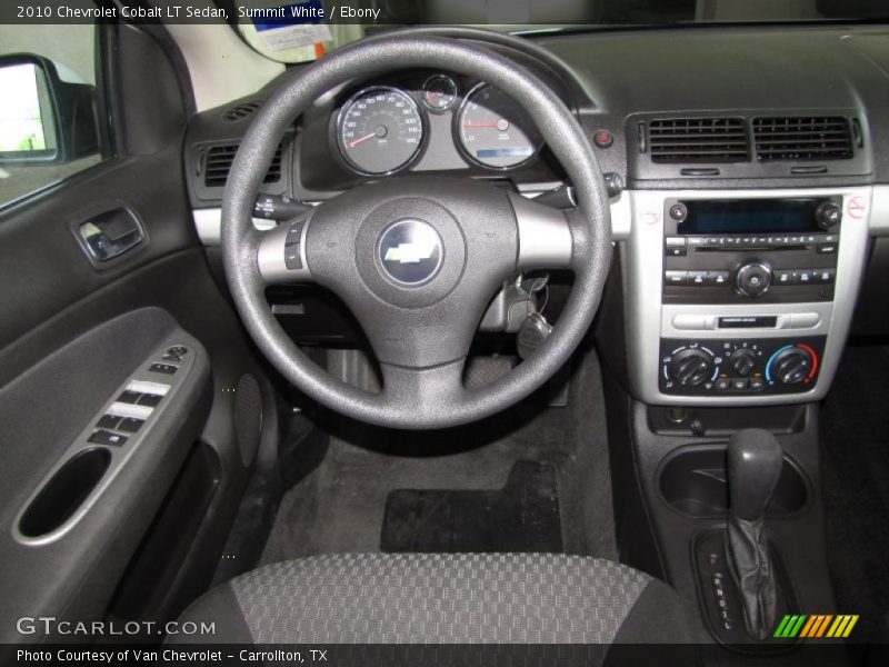 Summit White / Ebony 2010 Chevrolet Cobalt LT Sedan