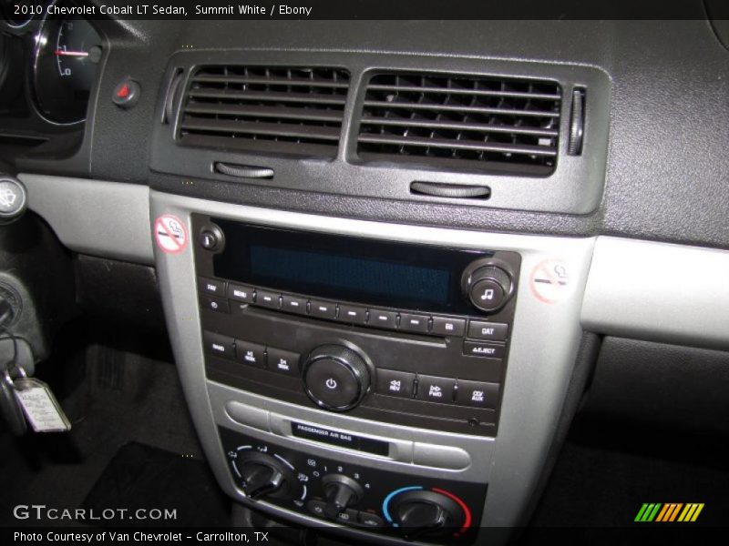 Summit White / Ebony 2010 Chevrolet Cobalt LT Sedan