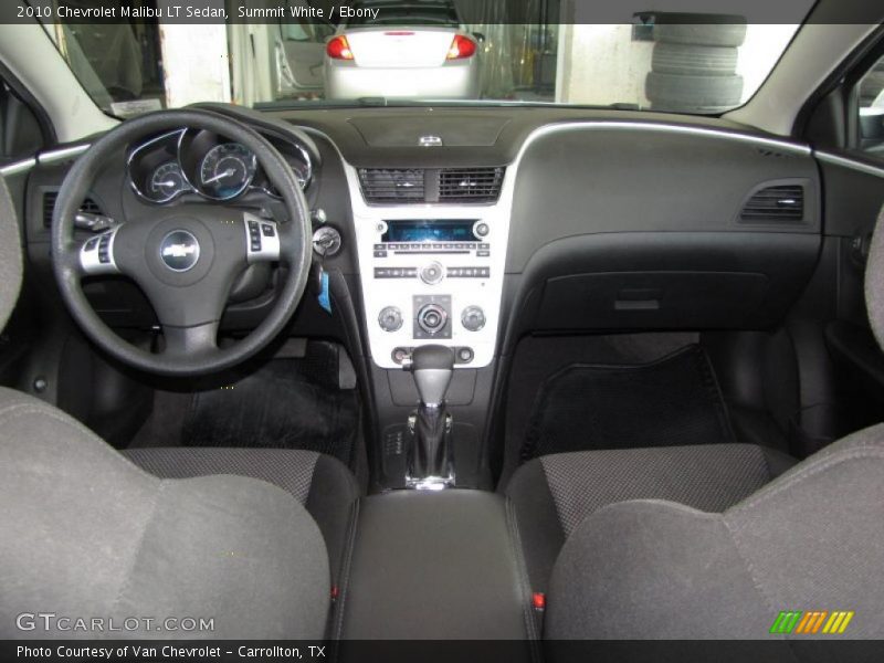 Summit White / Ebony 2010 Chevrolet Malibu LT Sedan
