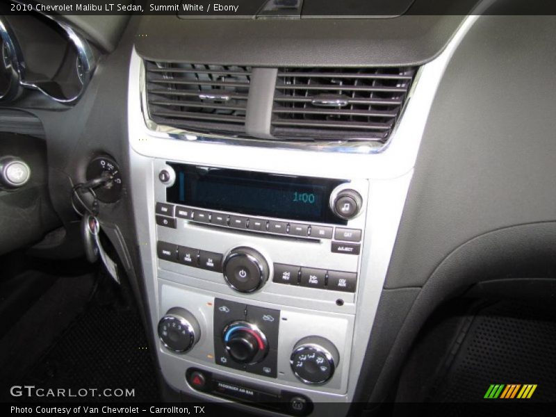 Summit White / Ebony 2010 Chevrolet Malibu LT Sedan