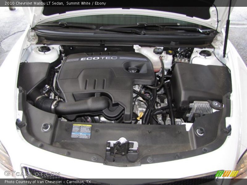 Summit White / Ebony 2010 Chevrolet Malibu LT Sedan