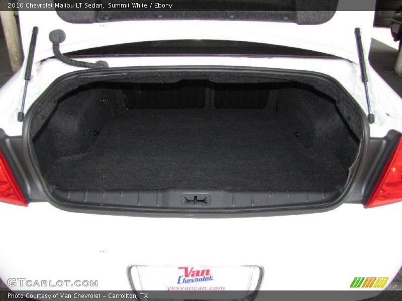 Summit White / Ebony 2010 Chevrolet Malibu LT Sedan