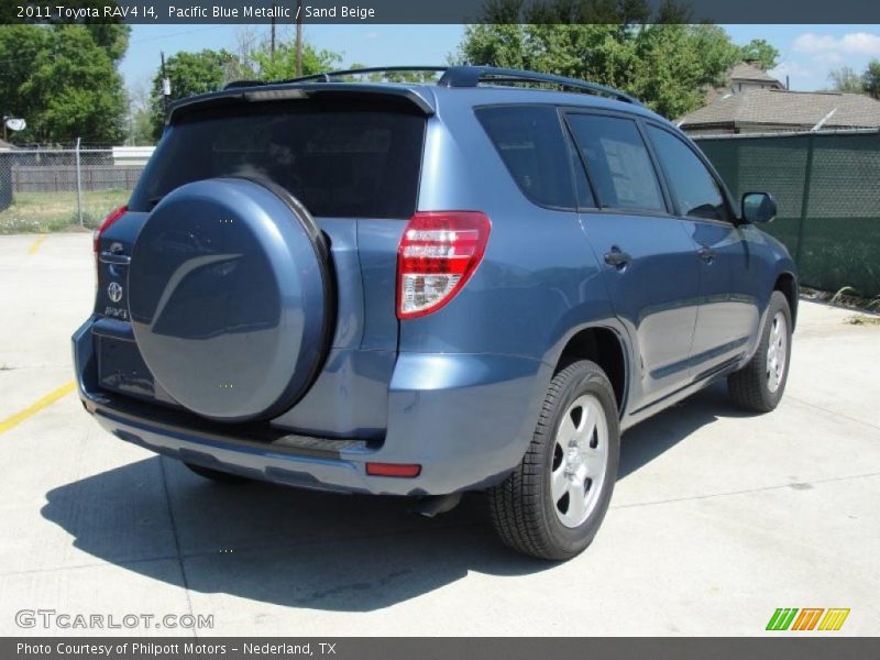 Pacific Blue Metallic / Sand Beige 2011 Toyota RAV4 I4