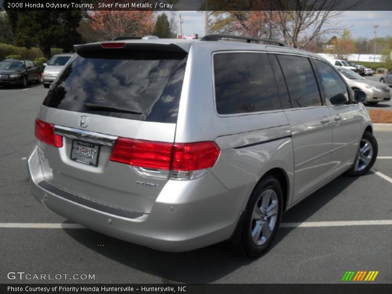 Silver Pearl Metallic / Gray 2008 Honda Odyssey Touring