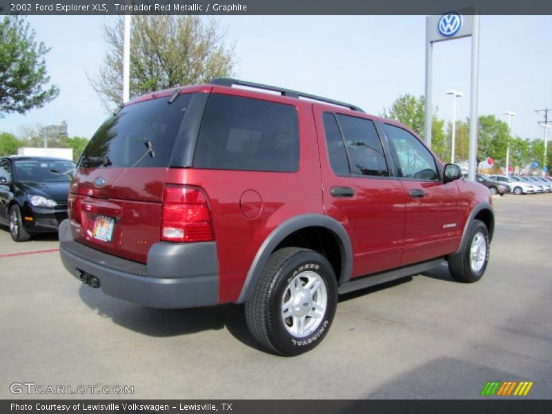Toreador Red Metallic / Graphite 2002 Ford Explorer XLS