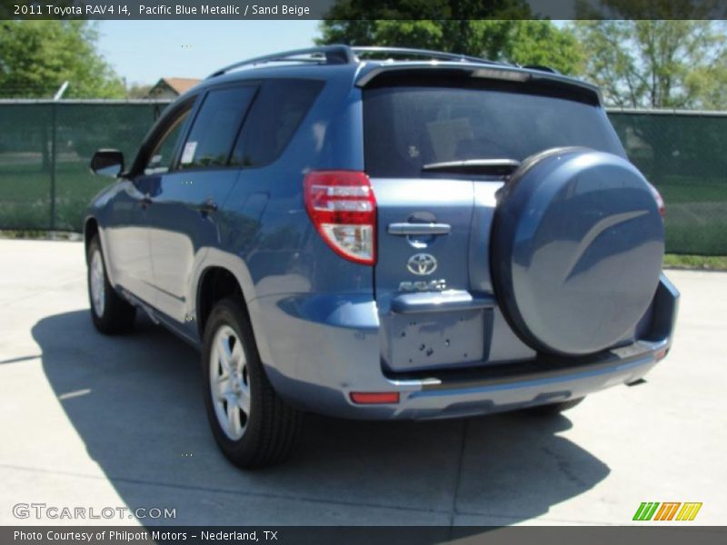 Pacific Blue Metallic / Sand Beige 2011 Toyota RAV4 I4