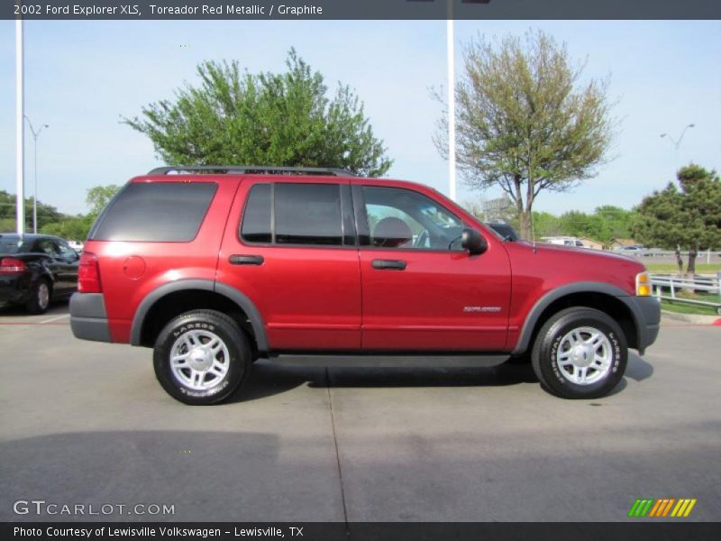 Toreador Red Metallic / Graphite 2002 Ford Explorer XLS