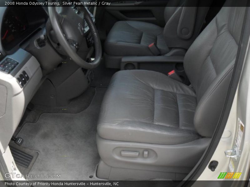Silver Pearl Metallic / Gray 2008 Honda Odyssey Touring