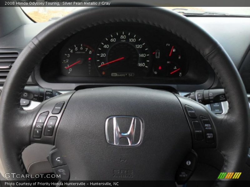 Silver Pearl Metallic / Gray 2008 Honda Odyssey Touring
