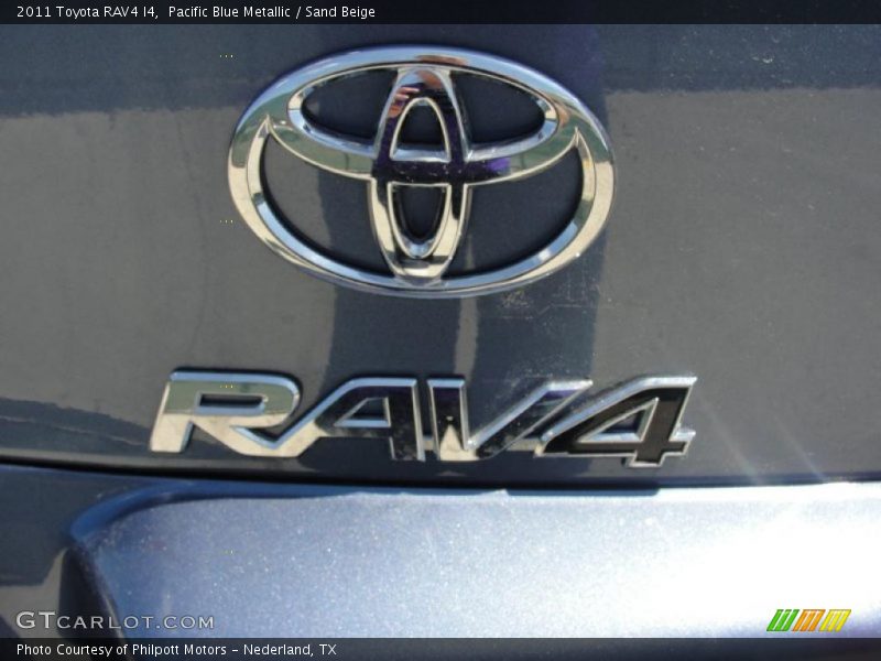 Pacific Blue Metallic / Sand Beige 2011 Toyota RAV4 I4