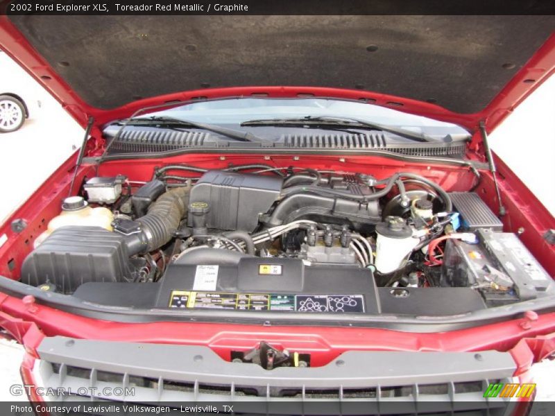 Toreador Red Metallic / Graphite 2002 Ford Explorer XLS