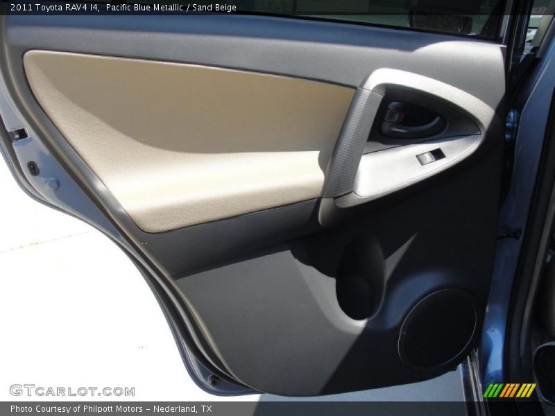 Pacific Blue Metallic / Sand Beige 2011 Toyota RAV4 I4
