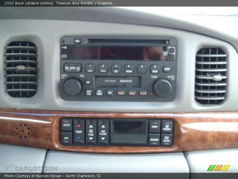 Titanium Blue Metallic / Graphite 2002 Buick LeSabre Limited