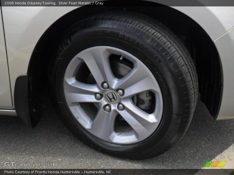 Silver Pearl Metallic / Gray 2008 Honda Odyssey Touring