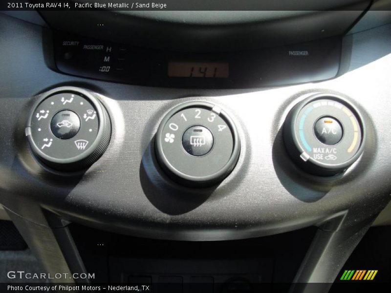 Pacific Blue Metallic / Sand Beige 2011 Toyota RAV4 I4