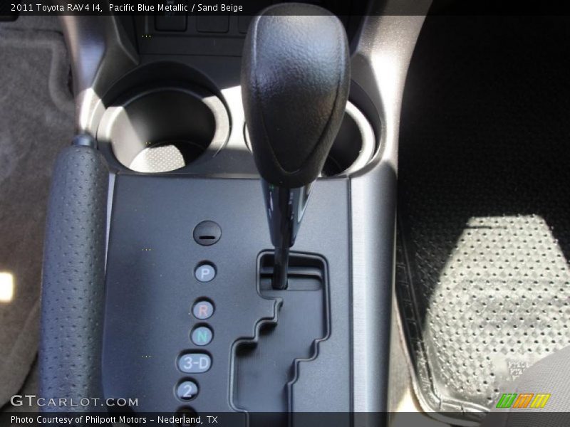 Pacific Blue Metallic / Sand Beige 2011 Toyota RAV4 I4